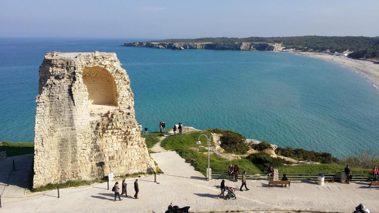Torre Dell'Orso Centro - Villino Vista Mare Con Ampio Giardino Villa Eksteriør bilde