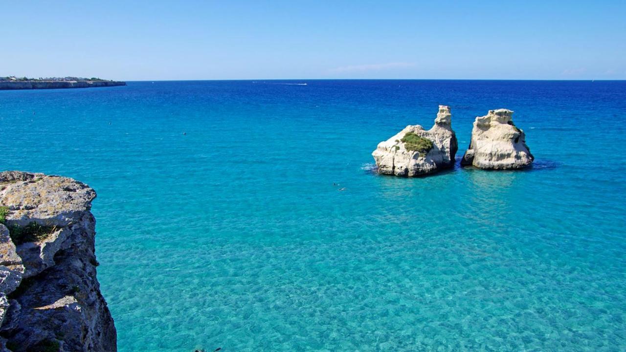 Torre Dell'Orso Centro - Villino Vista Mare Con Ampio Giardino Villa Eksteriør bilde